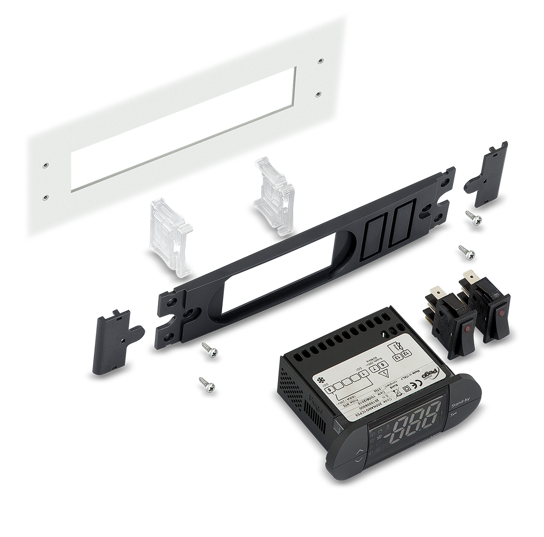 KIT FOR PANEL-MOUNTED NANO THERMOSTAT INSTALLATION