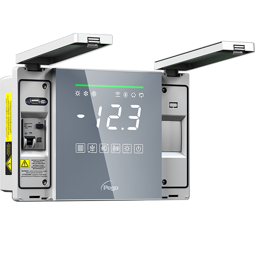 CONTROL PANEL FOR THE COMPLETE MANAGEMENT OF COLD ROOM WITH INTEGRATED CONNECTIVITY AND ELECTRONIC STEPPER EXPANSION VALVES MANAGEMENT